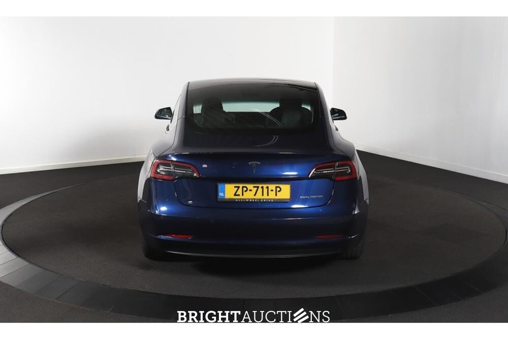 Tesla Model 3 Long Range AWD 75 kWh 351pk 2019 (Origineel-NL), ZP-711-P
