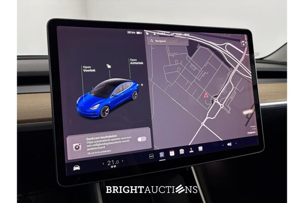 Tesla Model 3 Long Range AWD 75 kWh 351pk 2019 (Origineel-NL), ZP-711-P