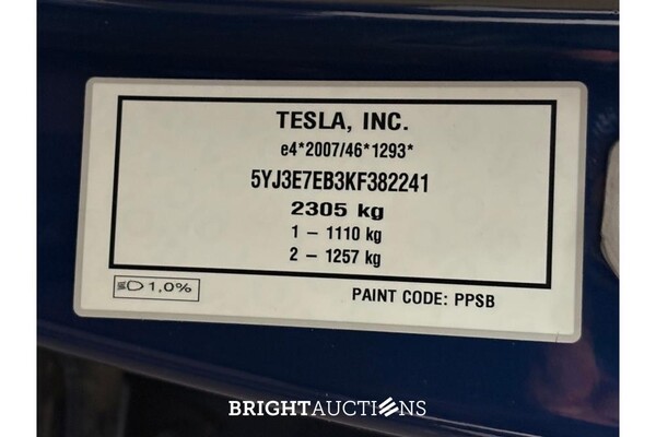 Tesla Model 3 Long Range AWD 75 kWh 351pk 2019 (Origineel-NL), ZP-711-P