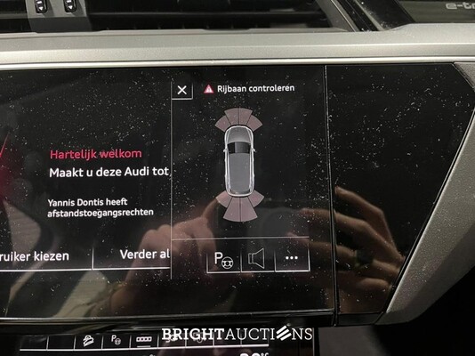 Audi e-tron 50 edition Quattro 71 kWh 313pk 2021 (Origineel-NL), K-738-RV