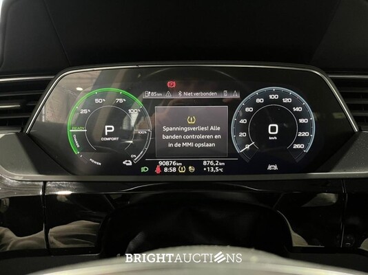 Audi e-tron 50 edition Quattro 71 kWh 313pk 2021 (Origineel-NL), K-738-RV
