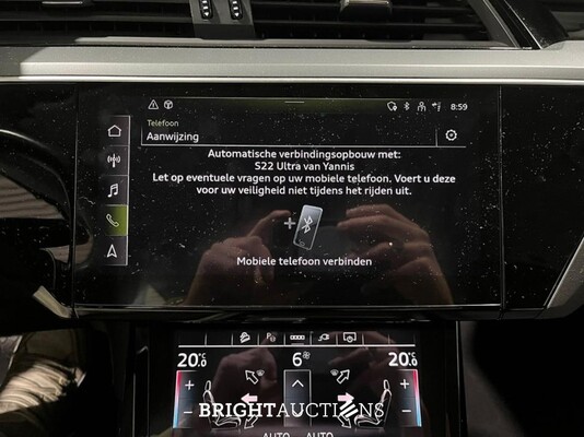 Audi e-tron 50 edition Quattro 71 kWh 313pk 2021 (Origineel-NL), K-738-RV