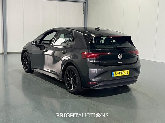 Volkswagen ID.3 Life 58 kWh 204pk 2020 (Origineel-NL), K-496-JJ