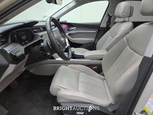 Audi e-tron 55 advanced Pro Line Plus Quattro 95 kWh 408pk 2018, K-095-VH