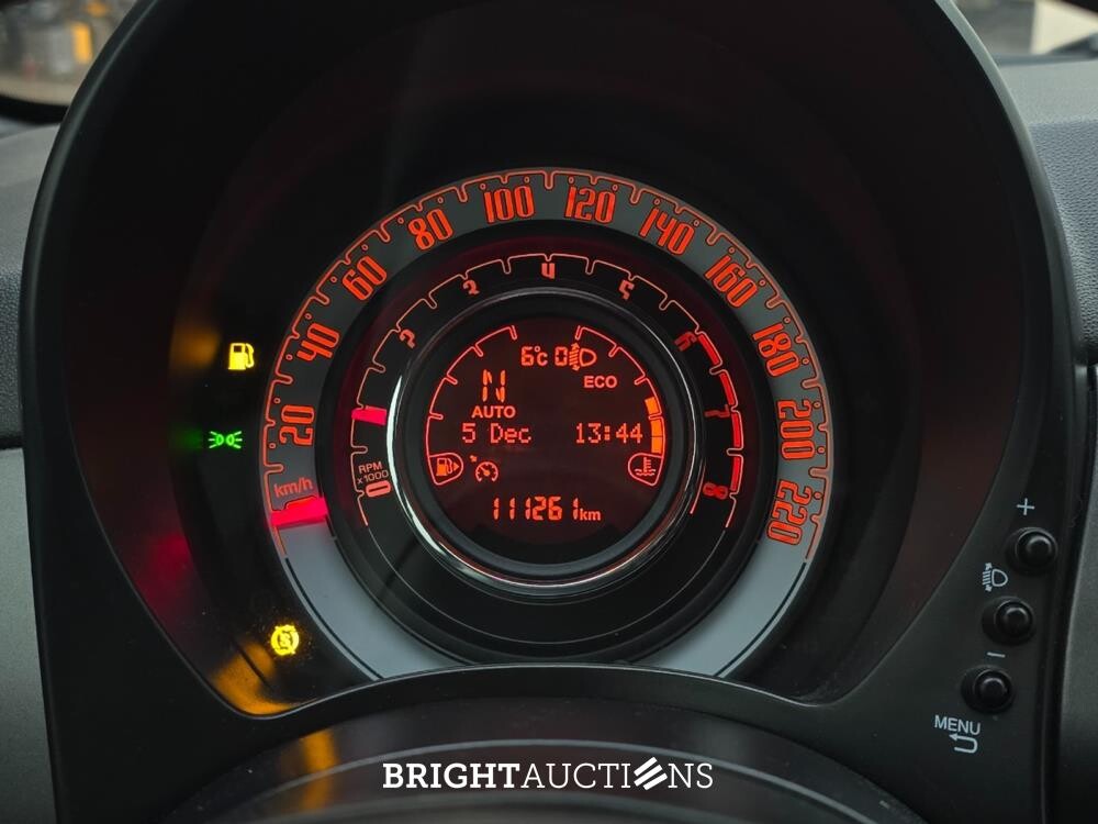 Fiat 500 C TwinAir Turbo Sport 0.9 80pk 2017 (Origineel-NL), PZ-874-R