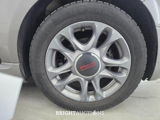 Fiat 500 C TwinAir Turbo Sport 0.9 80pk 2017 (Origineel-NL), PZ-874-R
