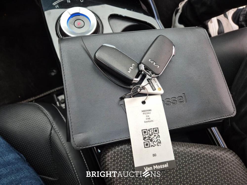 Kia EV6 PLUS Advanced 77 kWh 228pk 2022 (Origineel-NL), P-228-KZ