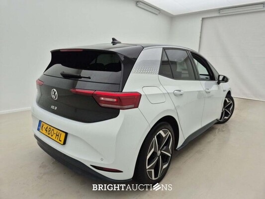 Volkswagen ID.3 First PLUS 58 kWh 204pk 2020 (Origineel-NL), K-480-HL