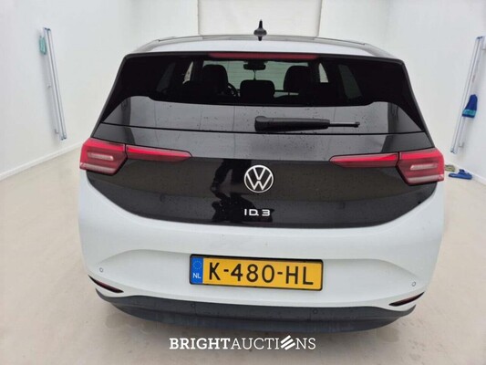Volkswagen ID.3 First PLUS 58 kWh 204pk 2020 (Origineel-NL), K-480-HL