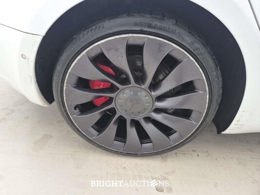 Tesla Model Performance 3 Awd AWD 75 kWh 462pk 2021 (Origineel-NL), L-019-BJ