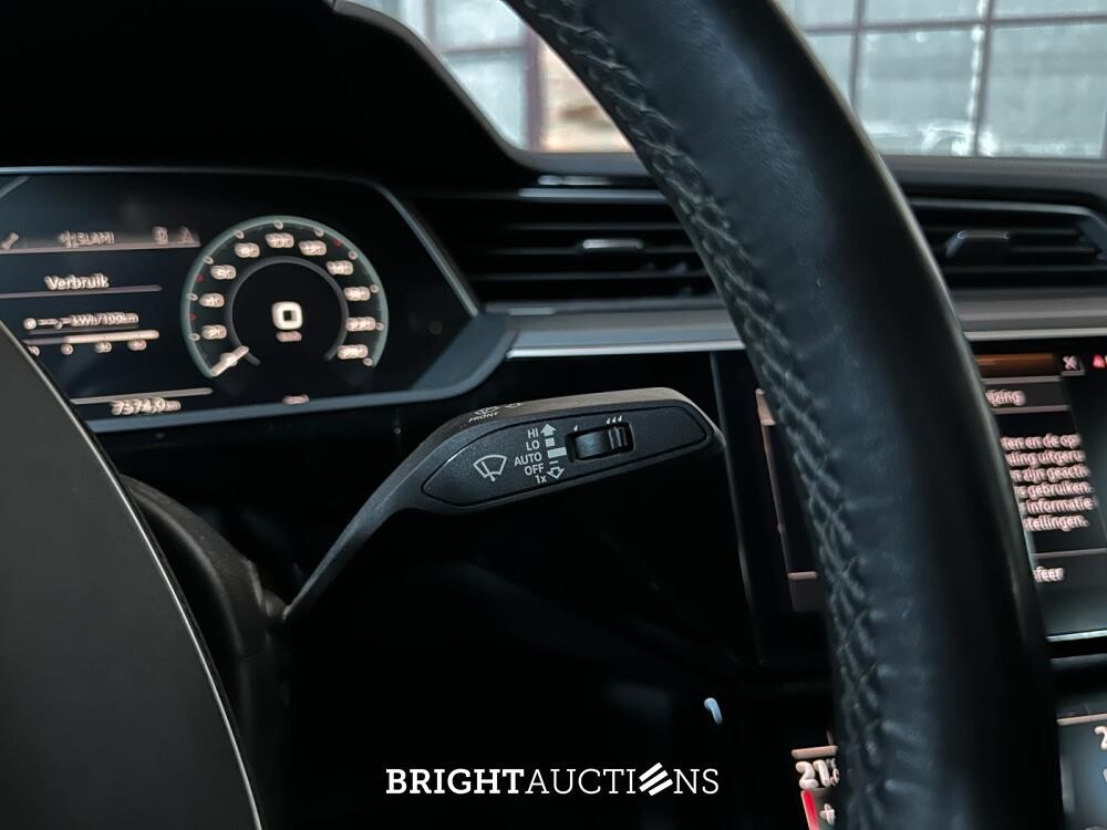 Audi e-tron Sportback 55 quattro edition 95 kWh 408pk 2020 (Origineel-NL+1e eigenaar), K-470-GB