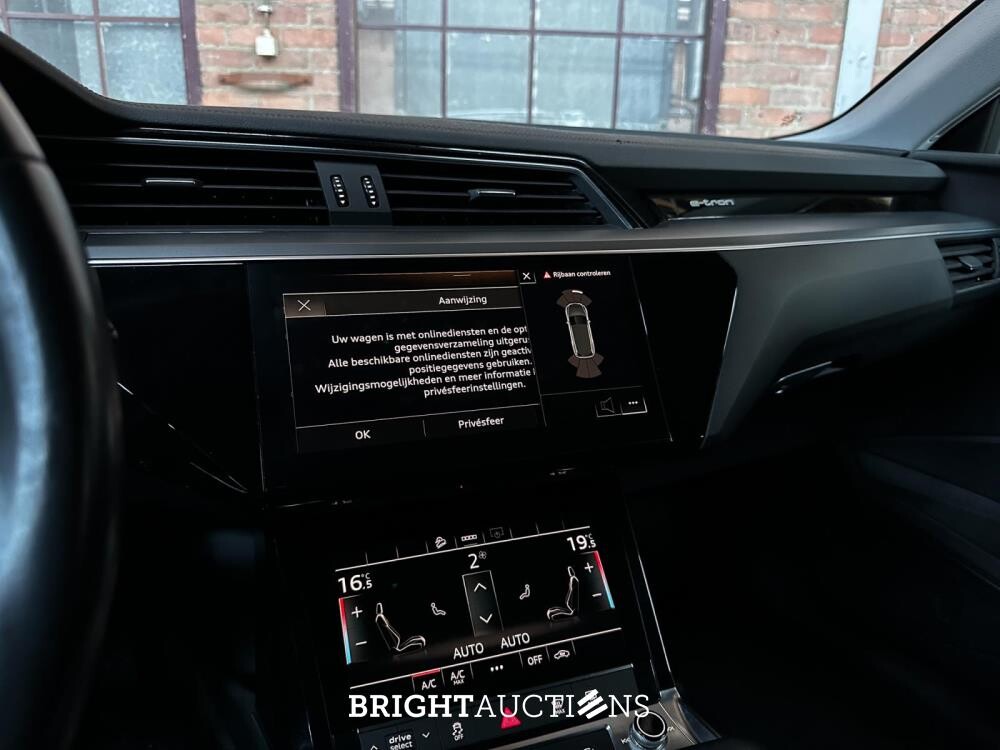 Audi e-tron 50 quattro edition 71 kWh 313pk 2020 (Origineel-NL+1e eigenaar), K-399-HL