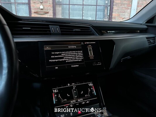 Audi e-tron 50 quattro edition 71 kWh 313pk 2020 (Origineel-NL+1e eigenaar), K-399-HL