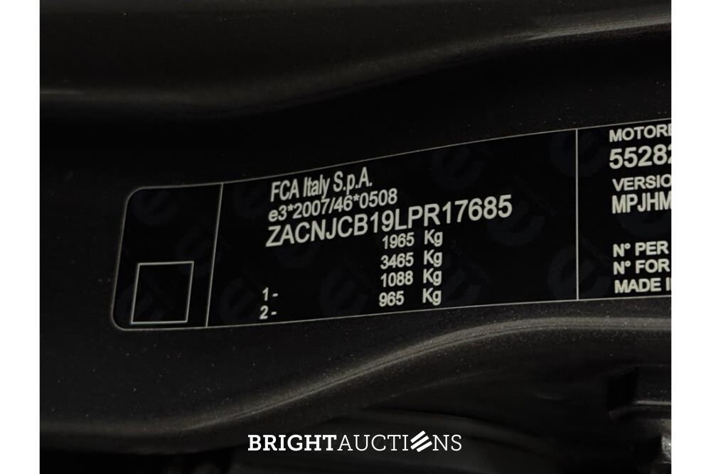 Jeep Compass 1.3T Night Eagle Liberty Edition 1.3 130pk 2020 (Origineel-NL), K-689-FB