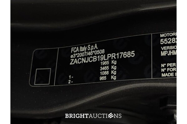Jeep Compass 1.3T Night Eagle Liberty Edition 1.3 130pk 2020 (Origineel-NL), K-689-FB