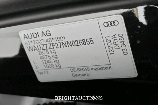 Audi A6 Avant 50 e Advanced edition TFSI Quattro 408pk 2022 (Origineel-NL), N-488-XB