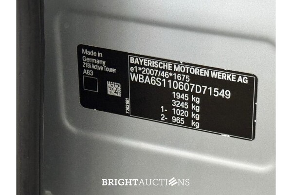 BMW 2 Serie 218 i Executive Edition 140pk 2019 (Origineel-NL), XV-140-J