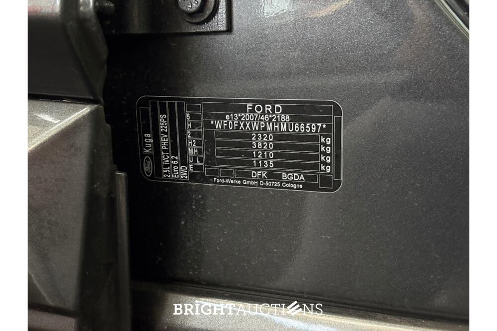 Ford Kuga PHEV ST-Line X 2.5 261pk 2021 (Origineel-NL), K-283-VN