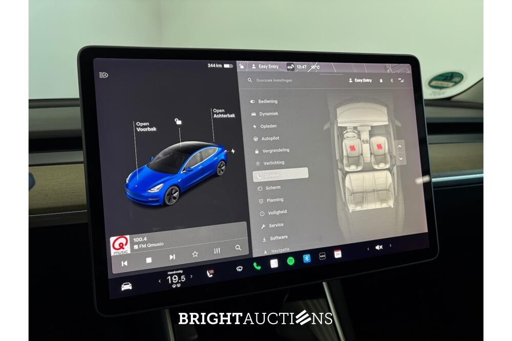 Tesla Model 3 Standard RWD Plus 60 kWh 238pk 2020 (Origineel-NL), K-748-GL