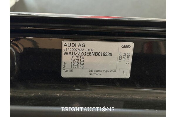 Audi e-tron 55 Advanced edition Quattro 95 kWh 408pk 2021 (Origineel-NL), N-537-VD
