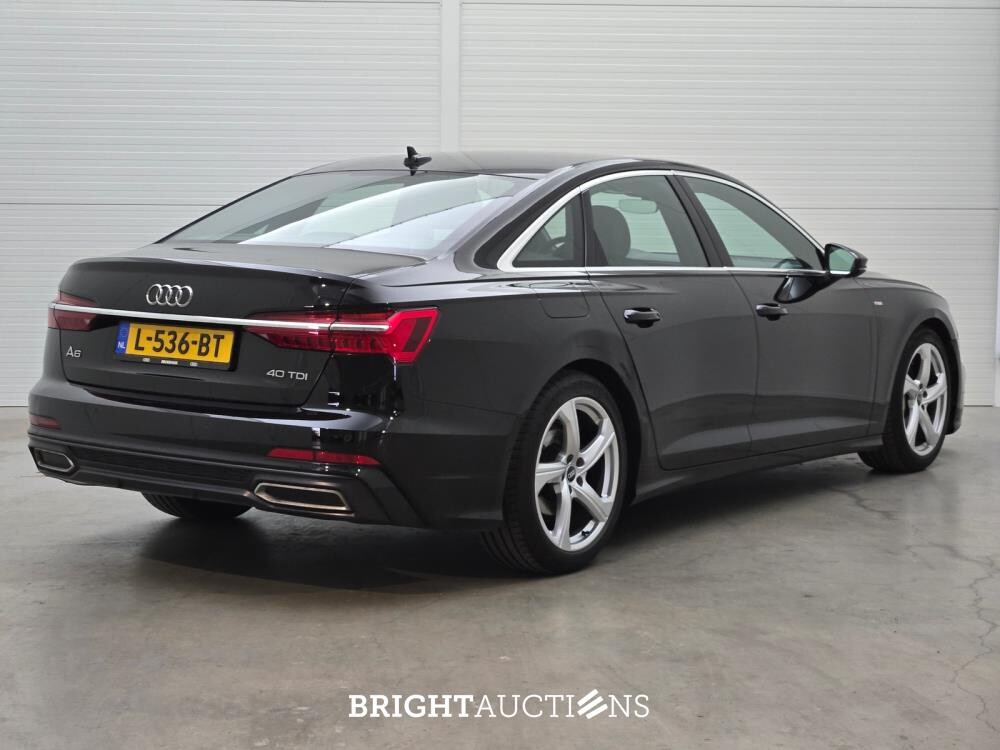 Audi A6 Limousine 40 S edition TDI 204pk 2021 (Origineel-NL), L-536-BT