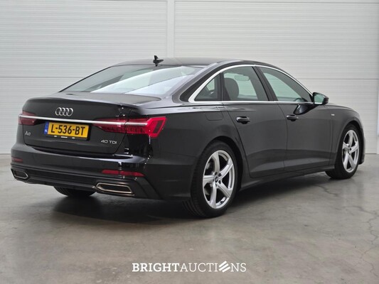 Audi A6 Limousine 40 S edition TDI 204pk 2021 (Origineel-NL), L-536-BT