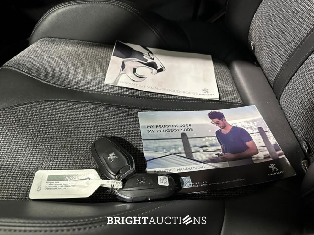 Peugeot 3008 Blue Lease Premium 1.2 PureTech 131pk 2020 (Origineel-NL), H-973-HN