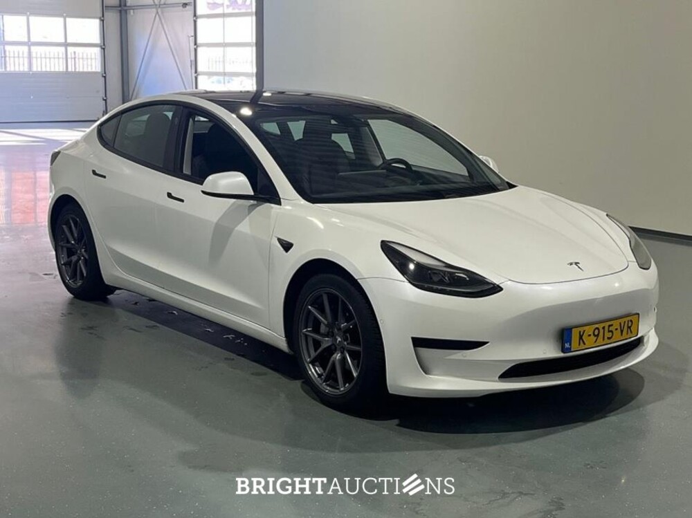 Tesla Model 3 Standard RWD Plus 60 kWh 238pk 2021 (Origineel-NL), K-915-VR