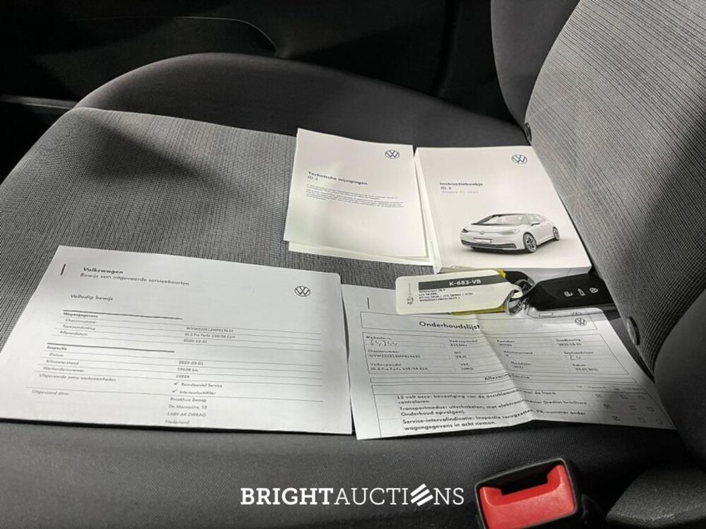 Volkswagen ID.3 Life 58 kWh 204pk 2020, K-683-VB