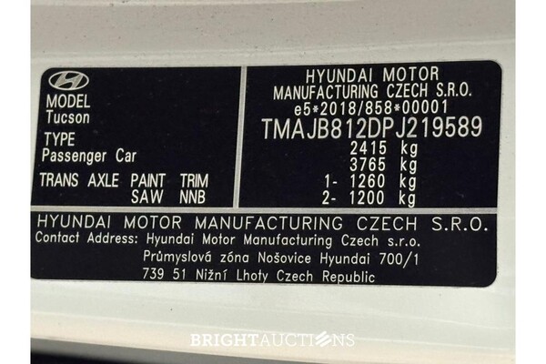 Hyundai Tucson PHEV N-Line Sky 1.6 T-GDi 4WD 269pk 2023 (Origineel-NL), X-043-KF