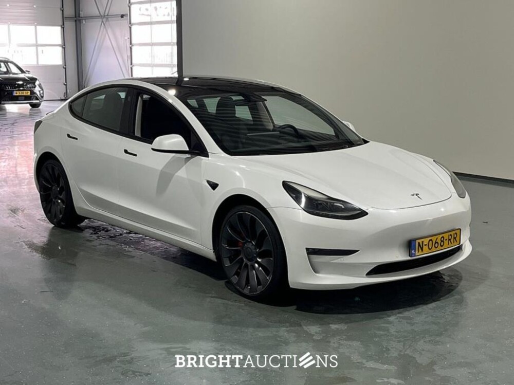 Tesla Model 3 Performance AWD 75 kWh 462pk 2021 (Origineel-NL), N-068-RR