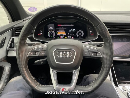 Audi Q7 55 e Pro Line S TFSI Quattro 476pk 2021 (Origineel-NL), K-283-KZ