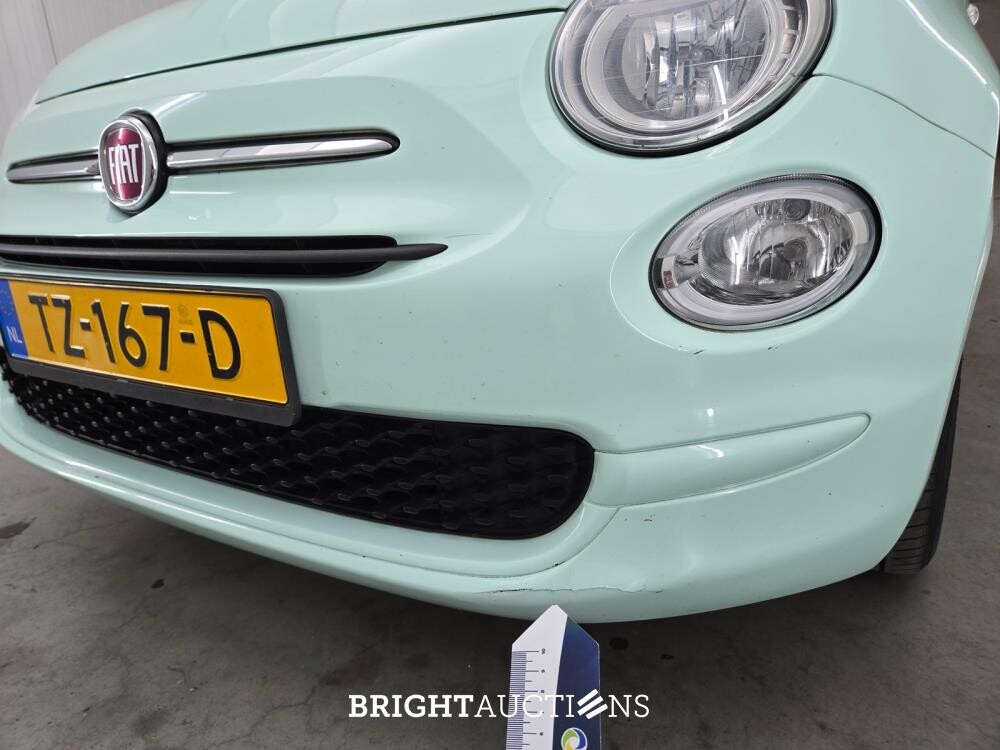 Fiat 500 Popstar 1.2 69pk 2018 (Origineel-NL), TZ-167-D
