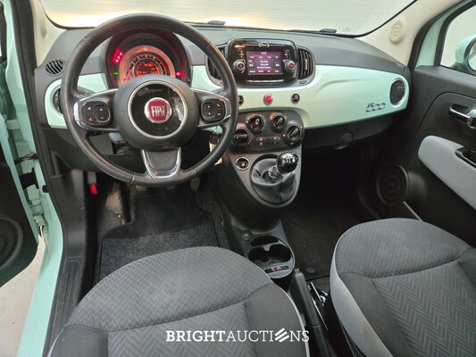 Fiat 500 Popstar 1.2 69pk 2018 (Origineel-NL), TZ-167-D