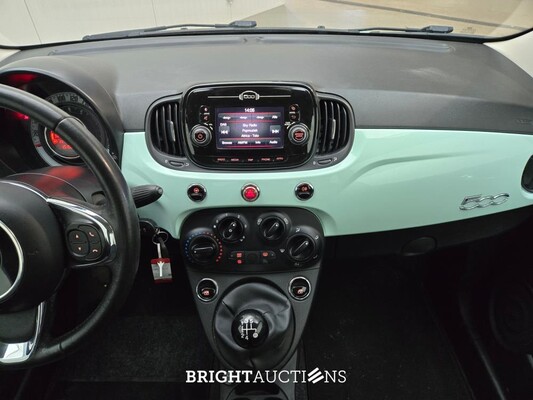 Fiat 500 Popstar 1.2 69pk 2018 (Origineel-NL), TZ-167-D
