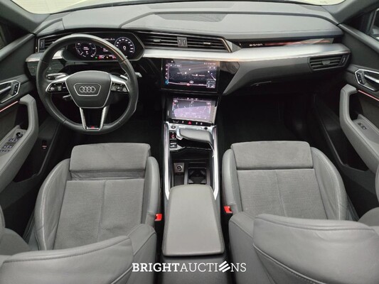 Audi e-tron Sportback 50 S edition Quattro 71 kWh 313pk 2021, GGS-51-V