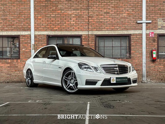 NO RESERVE: Mercedes-Benz E63 AMG 6.2 V8 -CARBON- 525pk 2010 (Origineel-NL) E-Klasse, 47-LKB-6
 