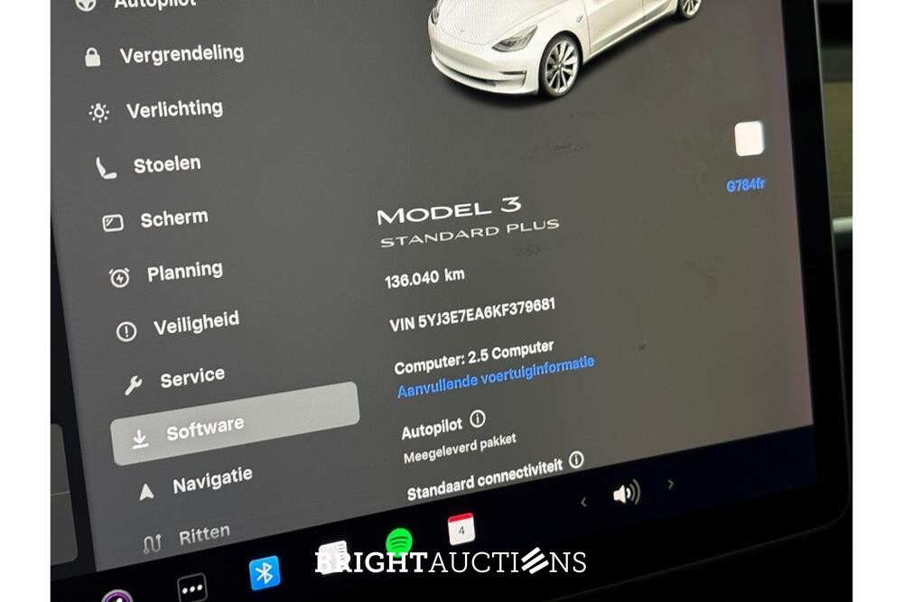 Tesla Model 3 Standard RWD Plus 60 kWh 238pk 2019 (Origineel-NL), G-784-FR