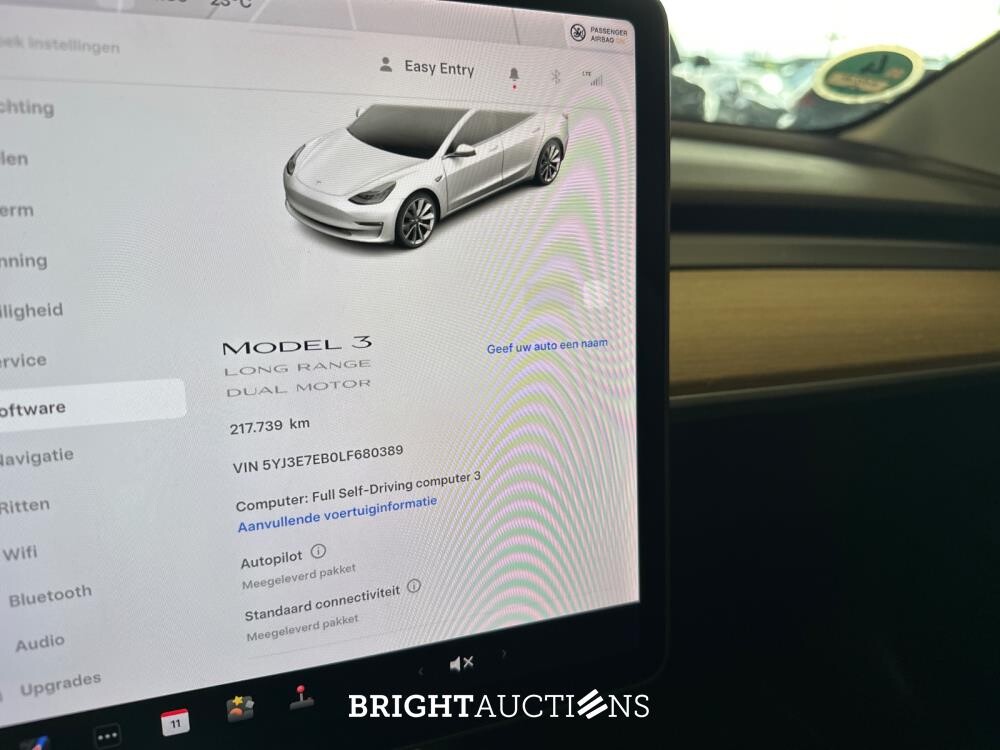Tesla Model 3 lange afstand AWD 75 kWh 351 pk 2020 (Origineel-NL), H-672-NF
