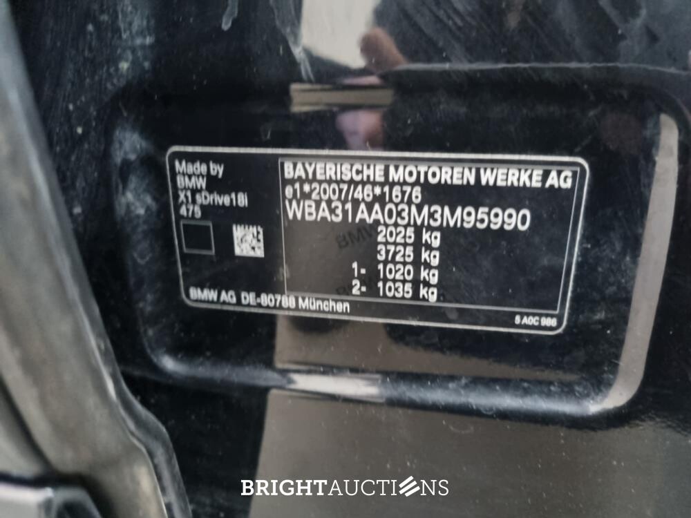 BMW X1 sDrive18i High Executive 136pk 2021, N-963-ZJ
