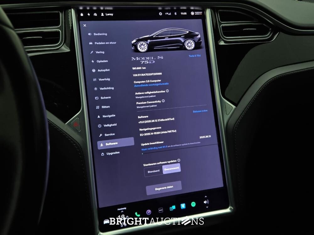 Tesla Model S 75D Base 333pk 2018 (Origineel-NL), RX-766-R