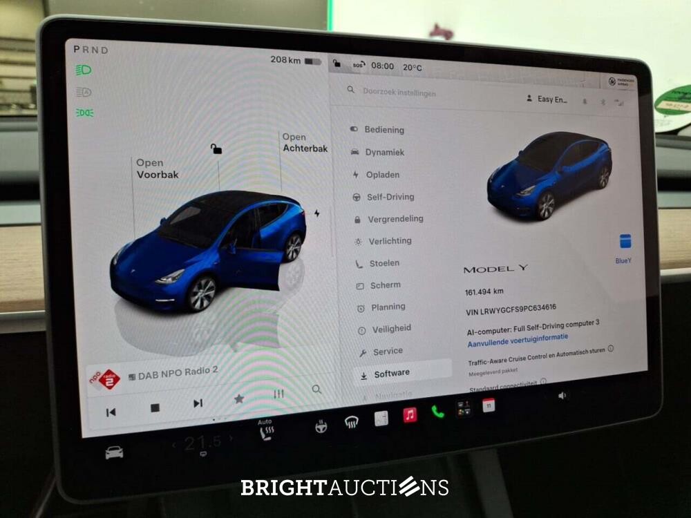 Tesla Model Y RWD 58 kWh 238pk 2022 (Origineel-NL), S-112-BF