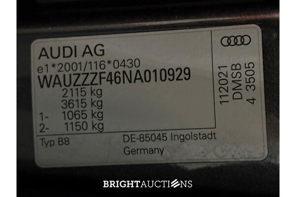 Audi A4 Avant 35 S edition TFSI 149pk 2022 (Origineel-NL), N-720-SJ