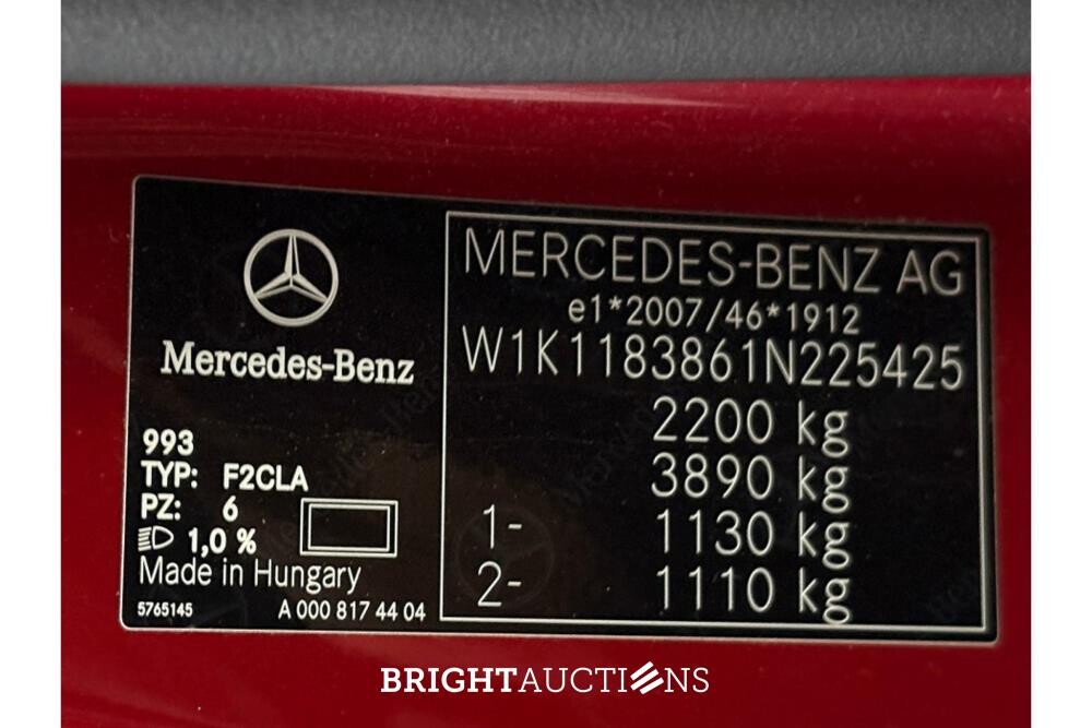 Mercedes-Benz CLA250 e Business Solution AMG Limited 262pk 2021 (Origineel-NL) CLA-Klasse, L-653-HF
