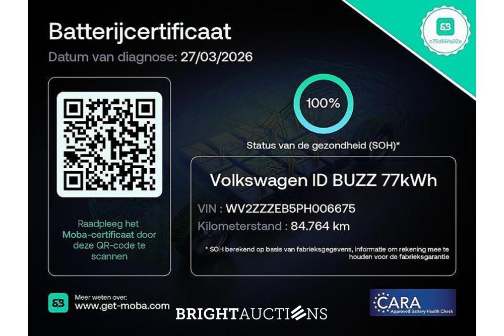 Volkswagen ID. Buzz Pro 8 Intro 77 kWh 204pk 2022 (Origineel-NL), R-302-TD