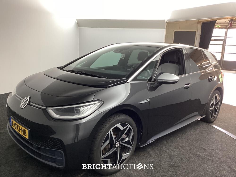 Volkswagen ID.3 First Plus 58 kWh 204pk 2020 (Origineel-NL), K-073-HB