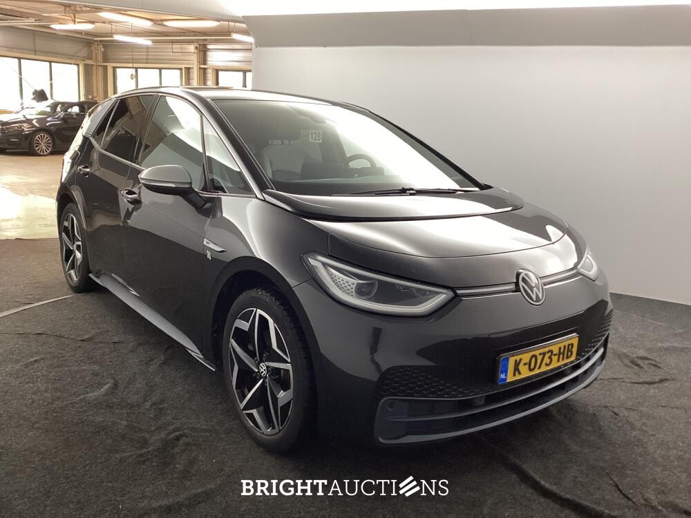 Volkswagen ID.3 First Plus 58 kWh 204pk 2020 (Origineel-NL), K-073-HB