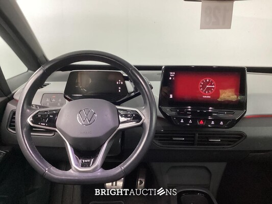 Volkswagen ID.3 First Plus 58 kWh 204pk 2020 (Origineel-NL), K-073-HB
