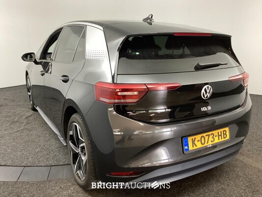 Volkswagen ID.3 First Plus 58 kWh 204pk 2020 (Origineel-NL), K-073-HB