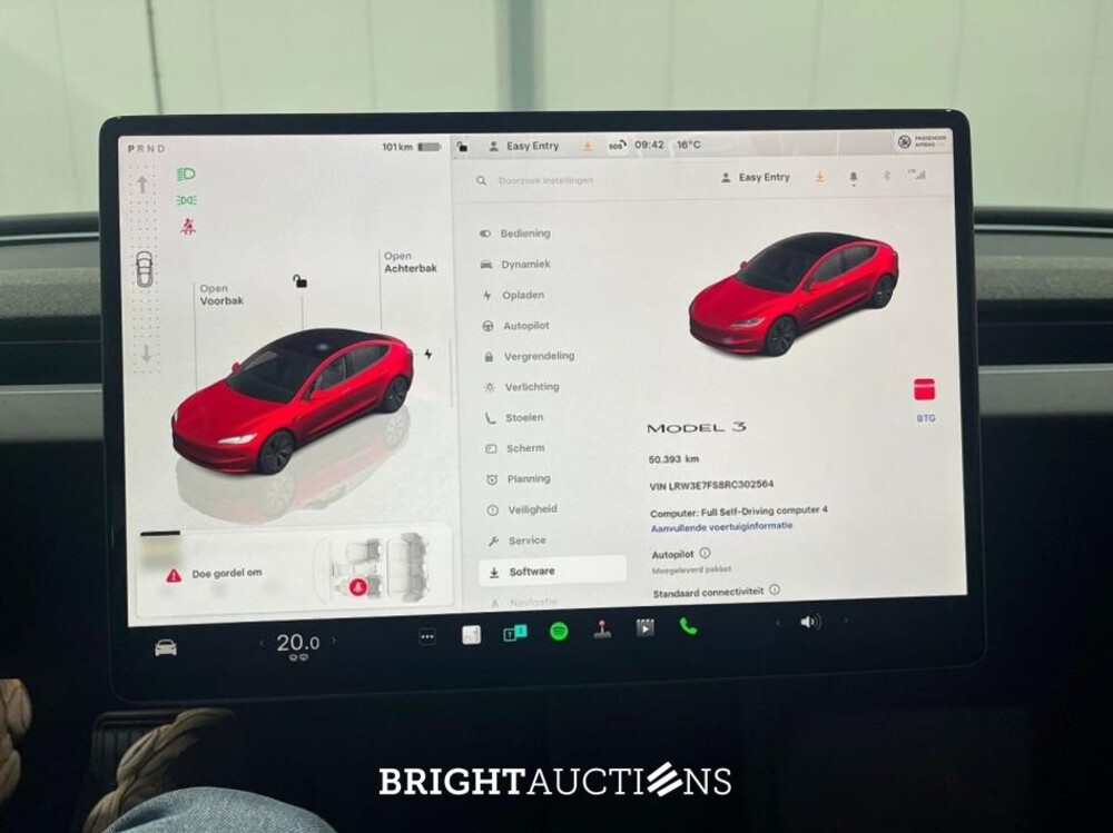 Tesla Model 3 RWD 60 kWh 283pk 2024 (Origineel-NL), GSB-49-N